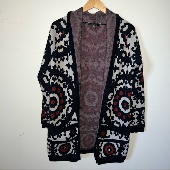 Avec Women’s Heavy Wool Cardigan Sweater Jacket Size Medium - Picture 10 of 12